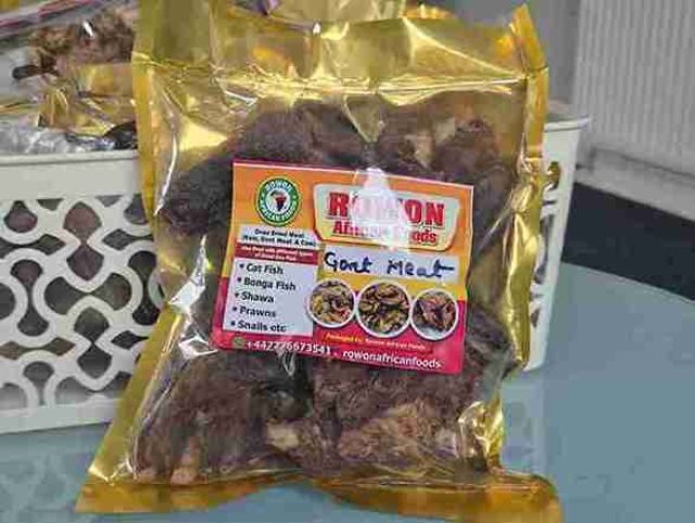 Oven Dried Goat Meat