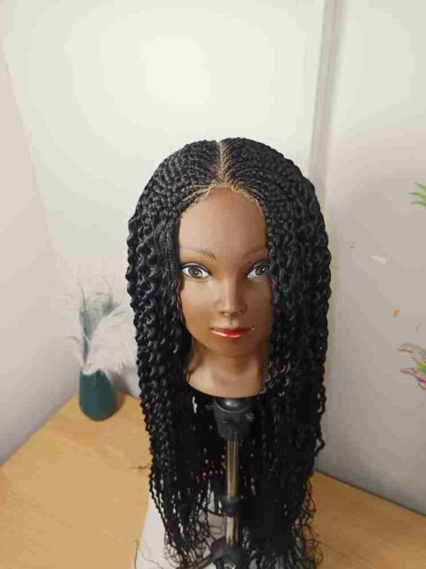 Black Small Twisted Curls